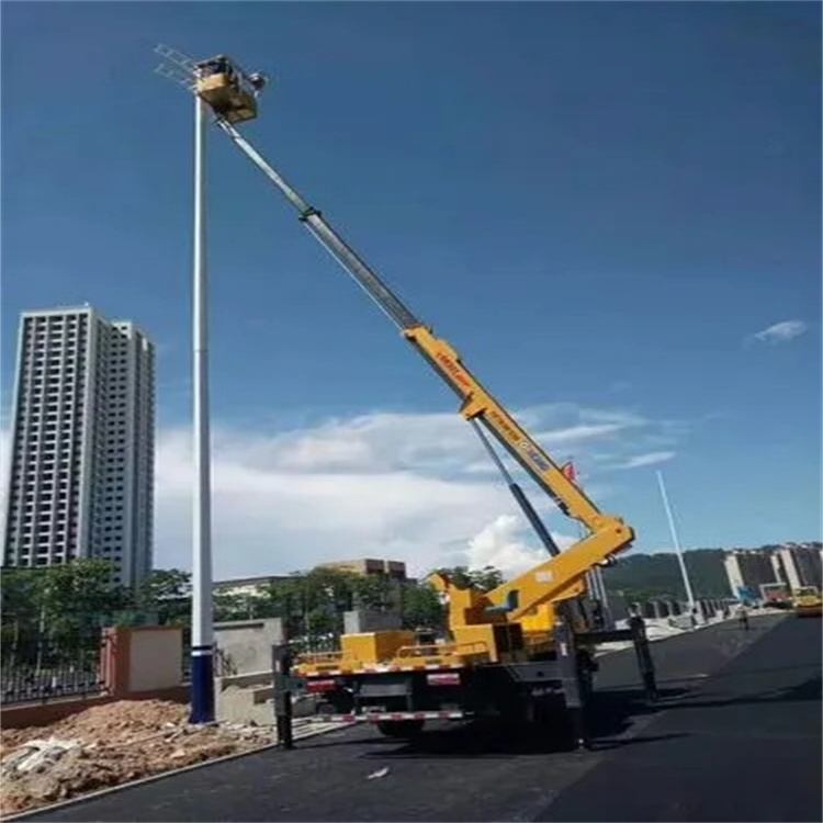 罗甸维修路灯的曲臂升降车出租